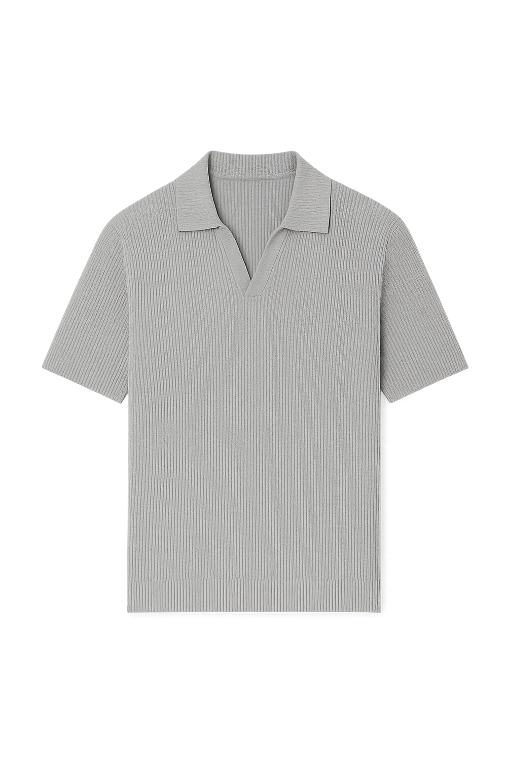 Polo Décontracté Tendance pour Homme – Gris
