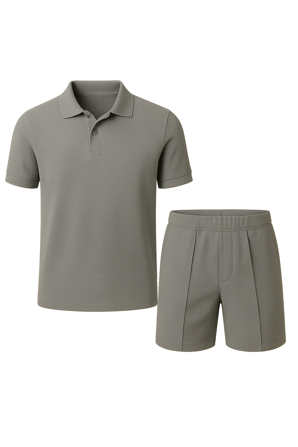 Ensemble Décontracté Estival Tendance pour Homme – Gris