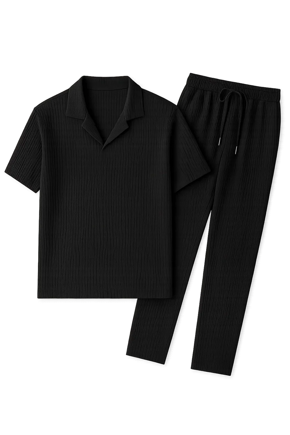 Ensemble Décontracté Tendance pour Homme – Noir