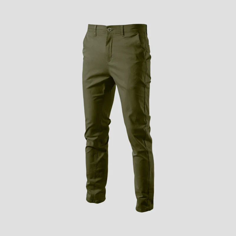 Pantalon Slim Décontracté pour Homme – Style Polyvalent