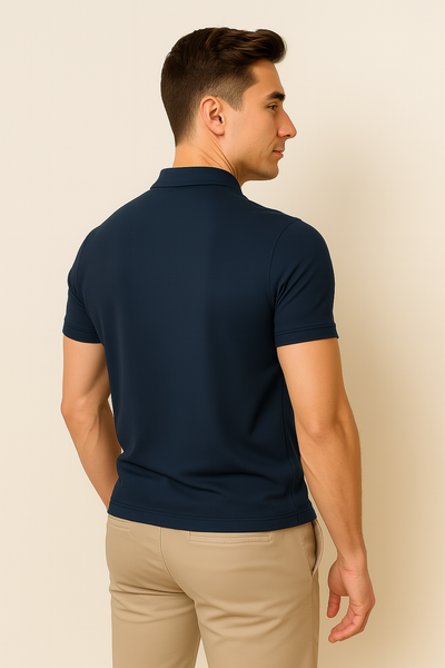 Polo Décontracté Élégant pour Homme – Gris foncé