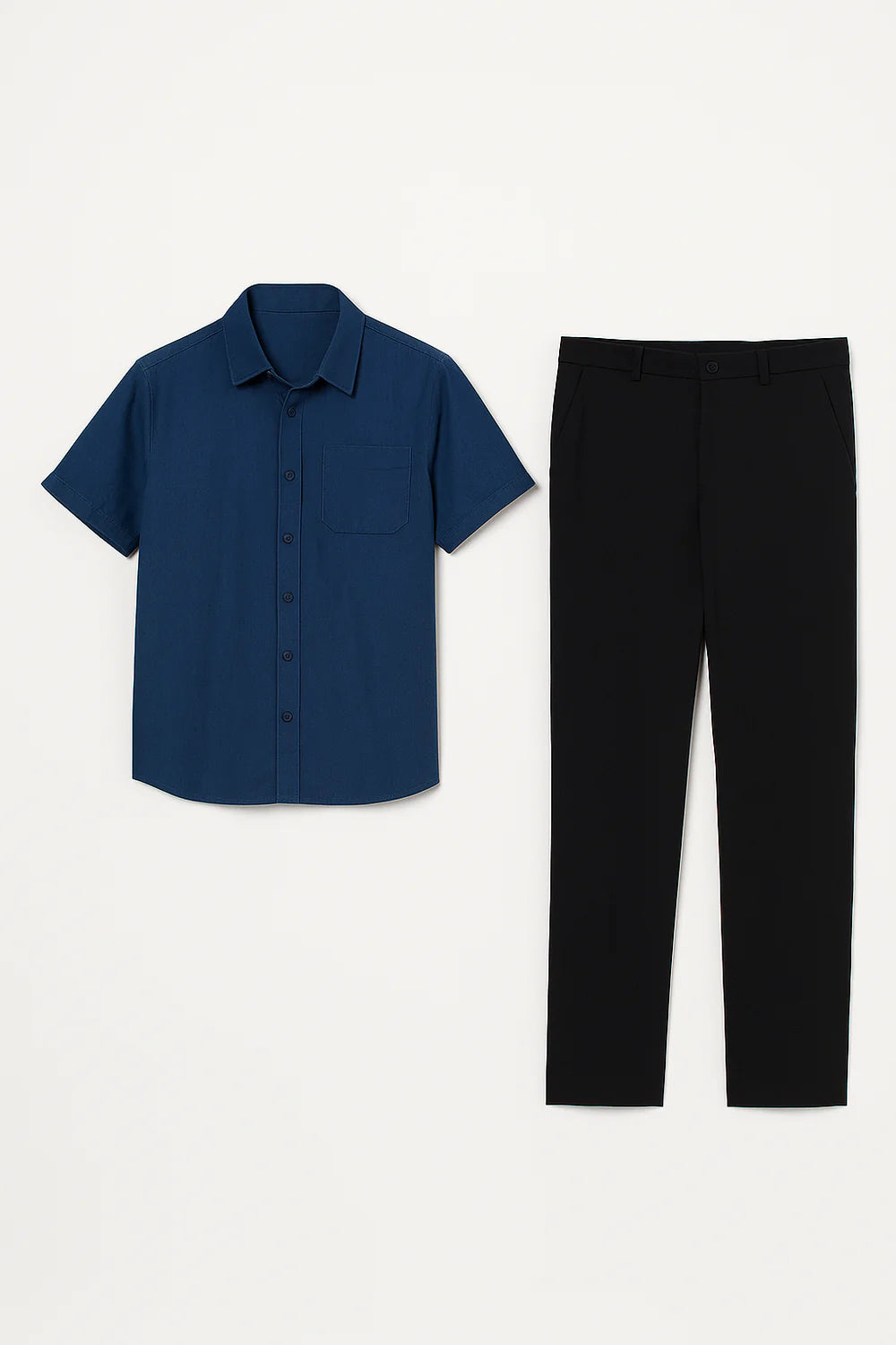 Ensemble Estival Formel pour Homme – Bleu-Noir