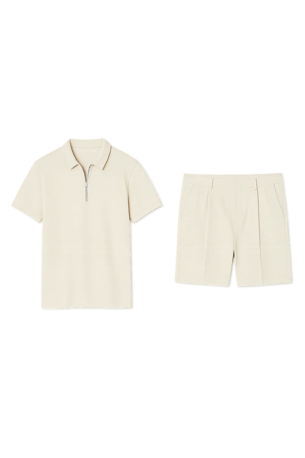Ensemble Estival Polo et Short pour Homme – Kaki