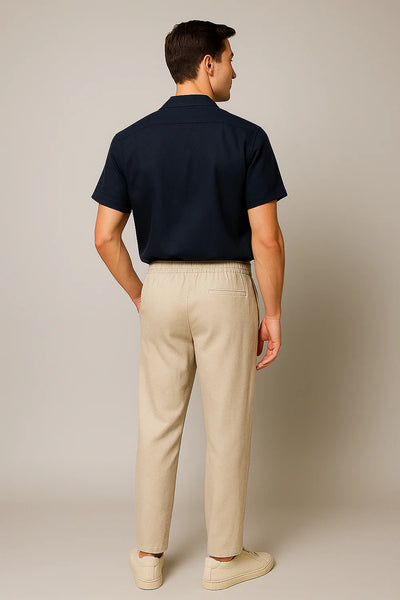 Ensemble Estival Formel pour Homme – Noir-Beige