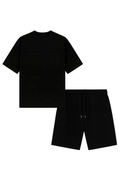 Ensemble classique d’été pour homme – Noir