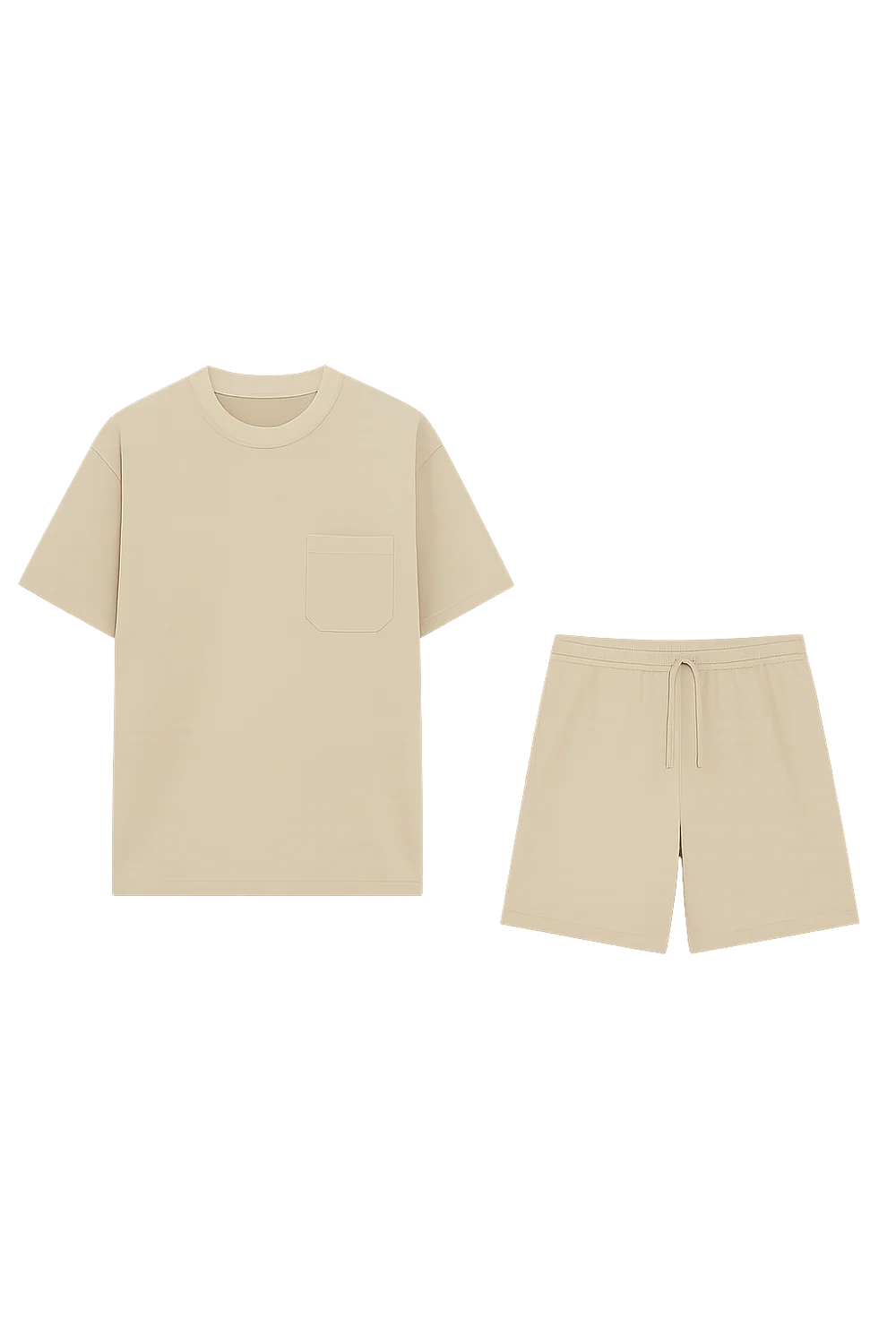 Ensemble classique d’été pour homme – Beige