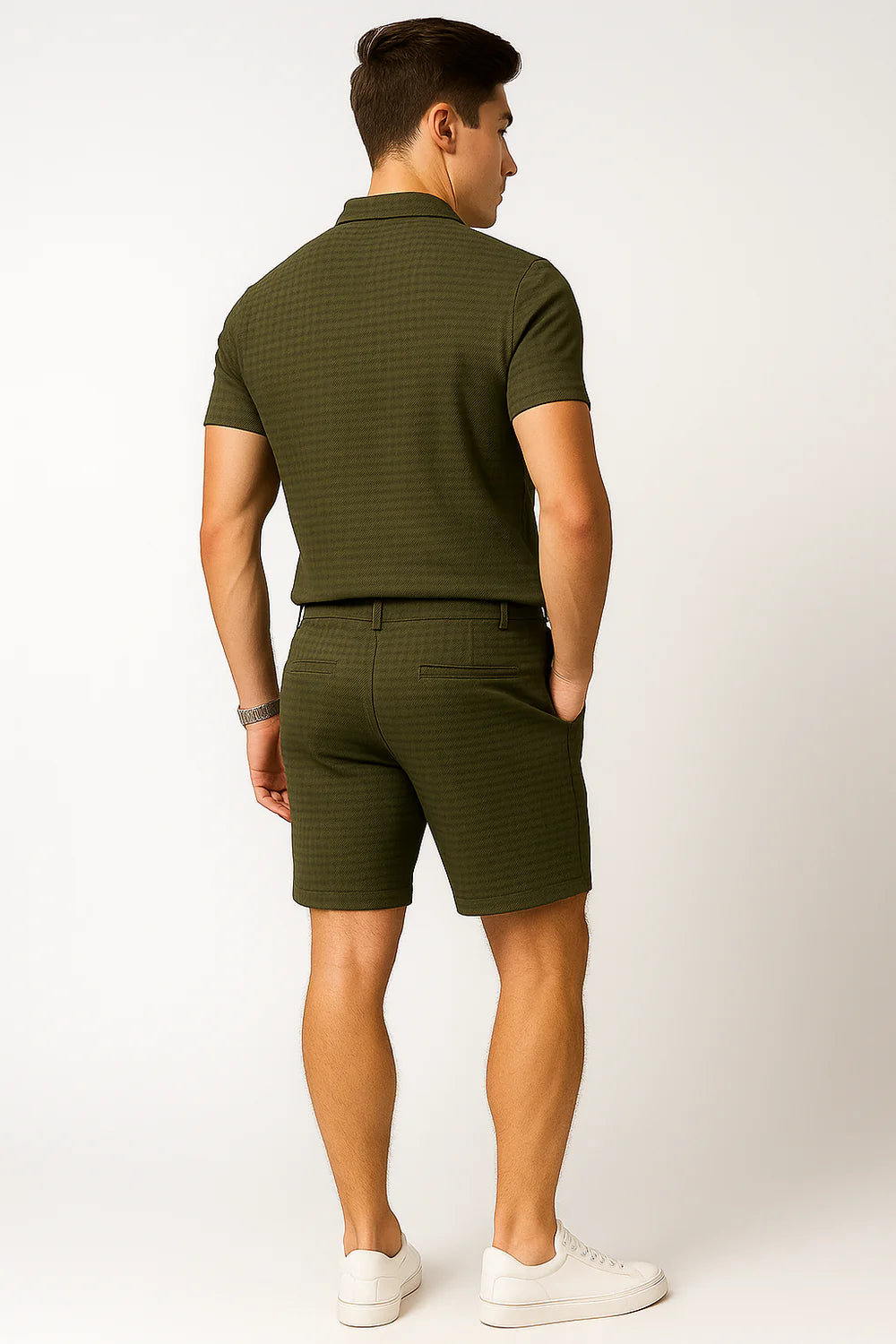 Tenue Estivale Tendance pour Homme – Vert