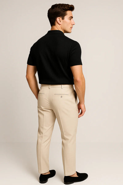Polo Décontracté Tendance pour Homme – Noir
