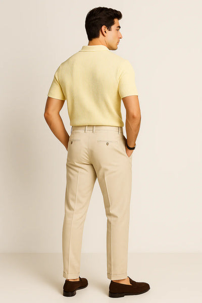 Polo Décontracté Tendance pour Homme – Kaki