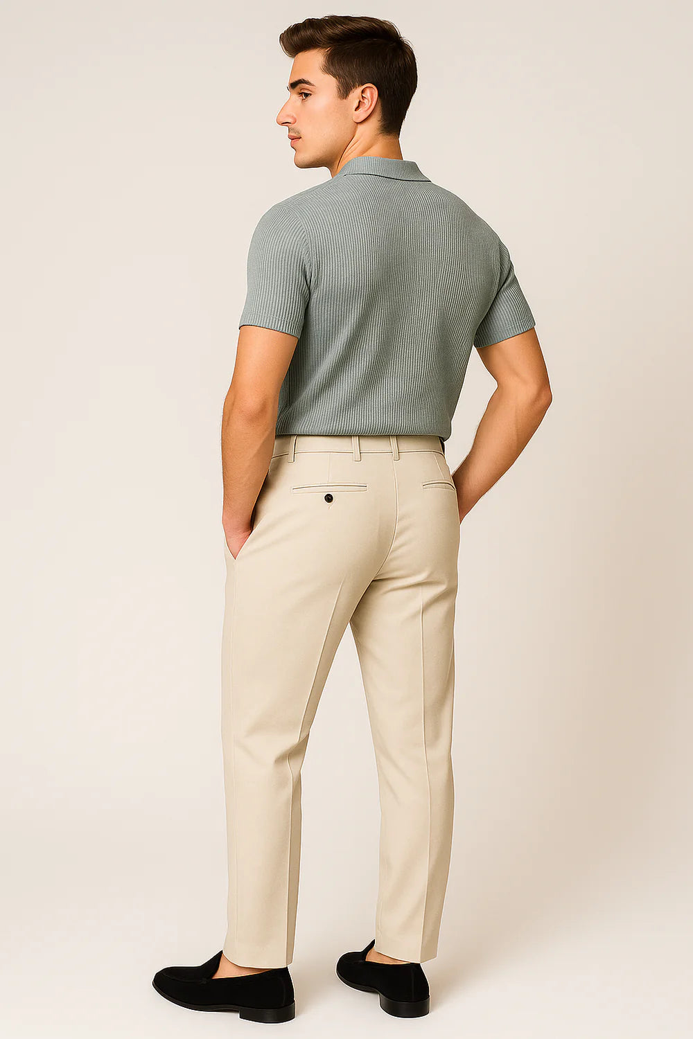 Polo Décontracté Tendance pour Homme – Gris