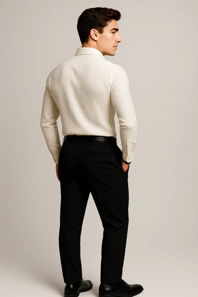 Chemise Classique de Bureau pour Homme – Blanc