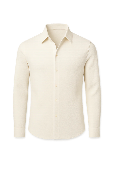 Chemise Classique de Bureau pour Homme – Blanc