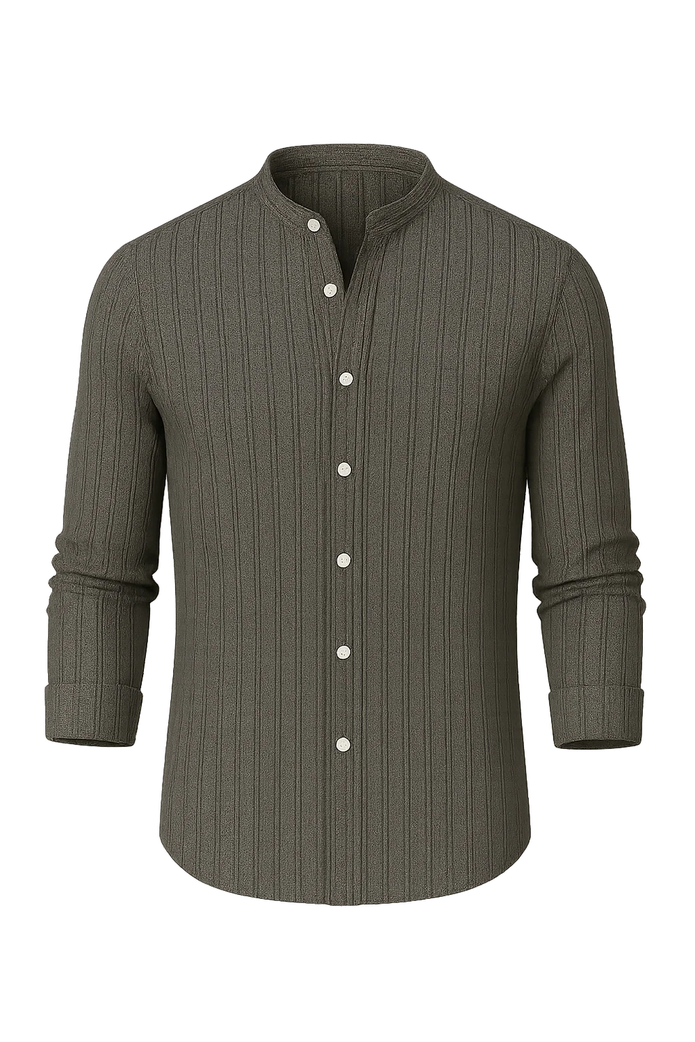 Chemise Élégante à Manches Courtes pour Homme – Gris