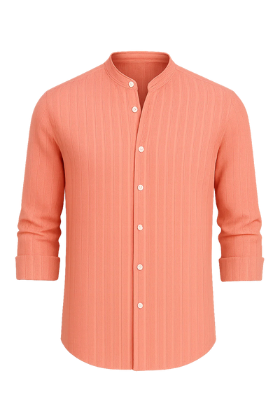 Chemise Élégante à Manches Courtes pour Homme – Rose
