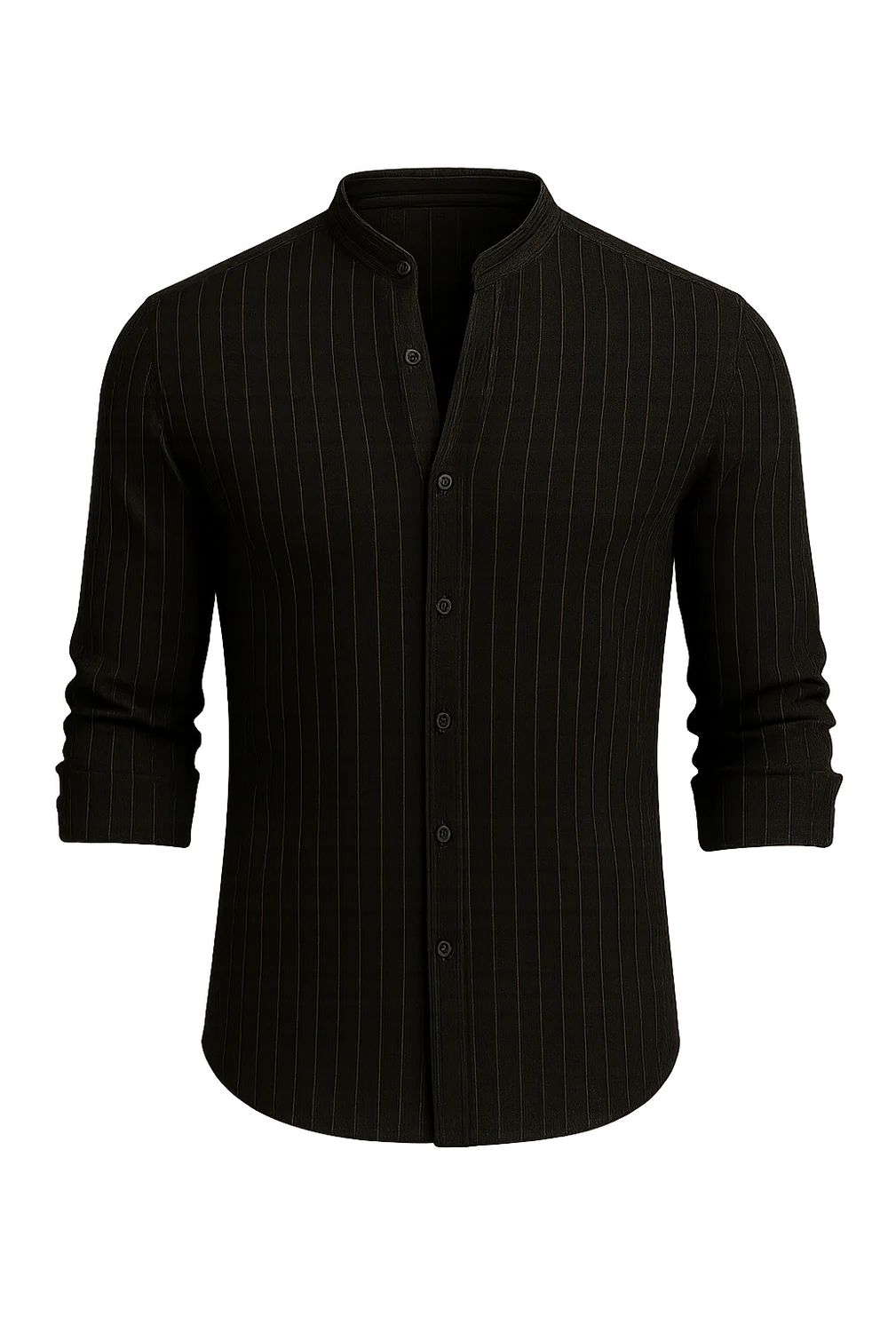 Chemise Élégante à Manches Courtes pour Homme – Noir