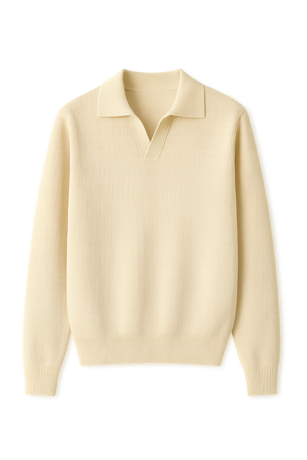 Polo Classique pour Homme – Beige
