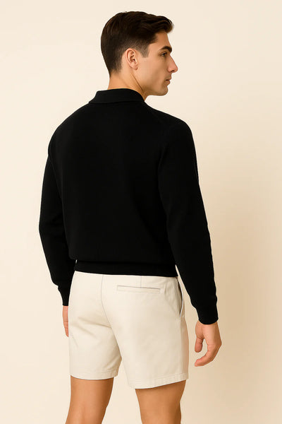 Polo Classique pour Homme – Noir