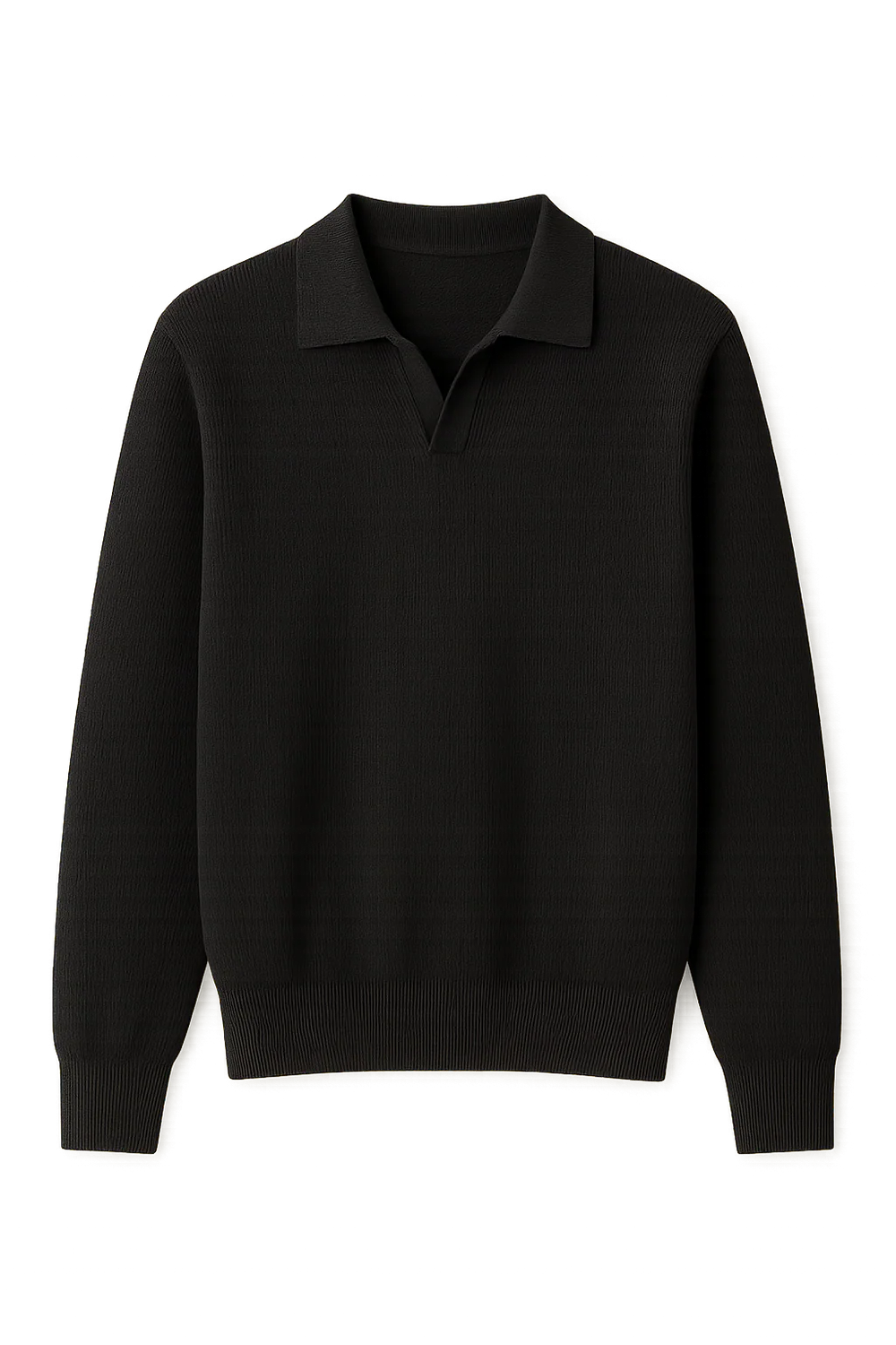 Polo Classique pour Homme – Noir
