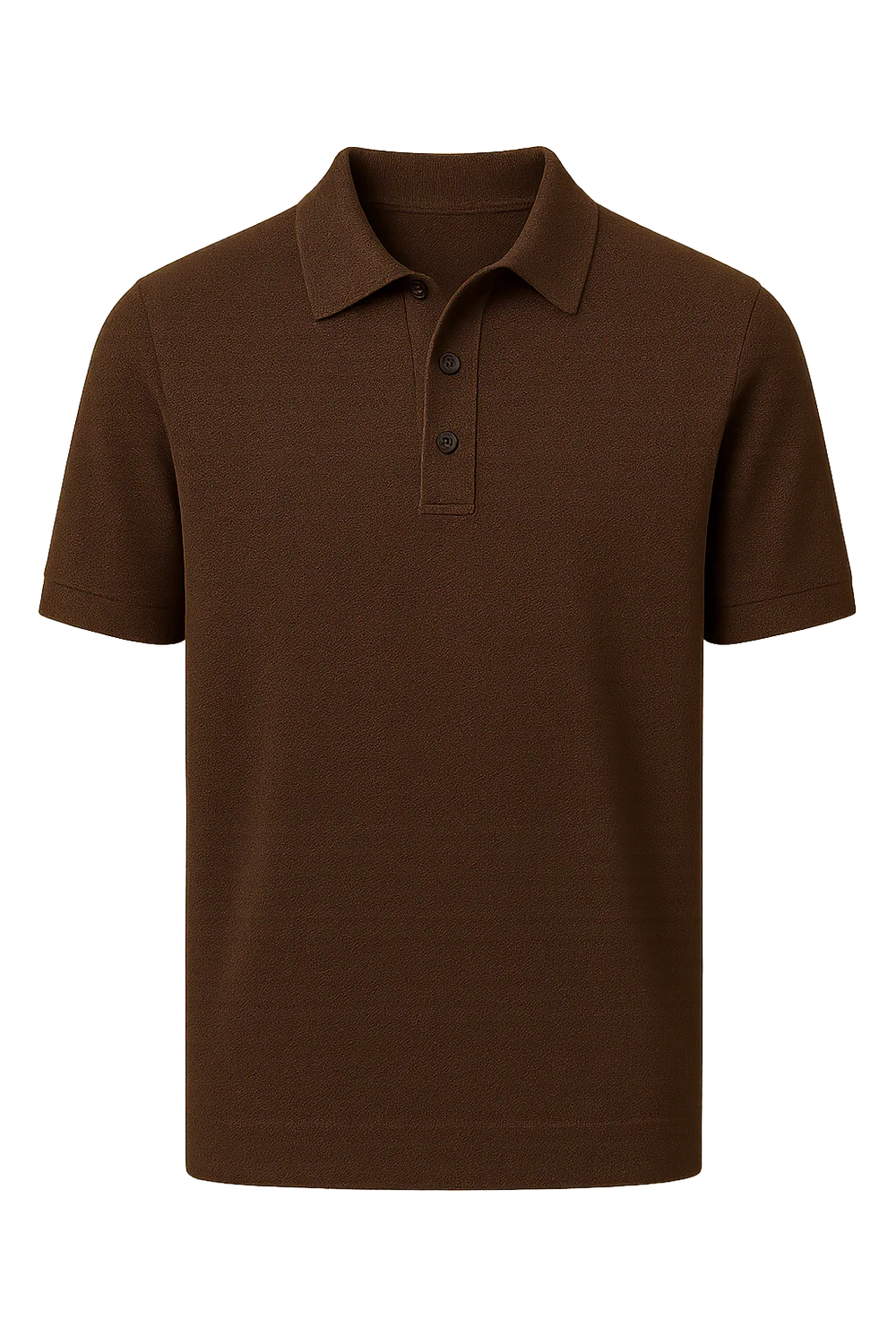 Polo Classique d'Été pour Homme – Marron