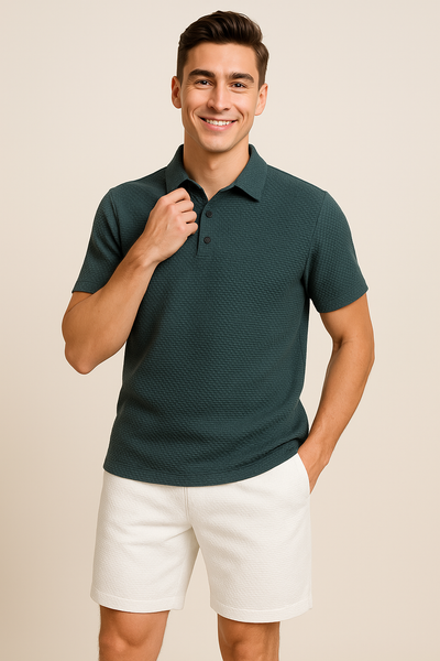 Polo Tendance d'Été pour Homme – Vert