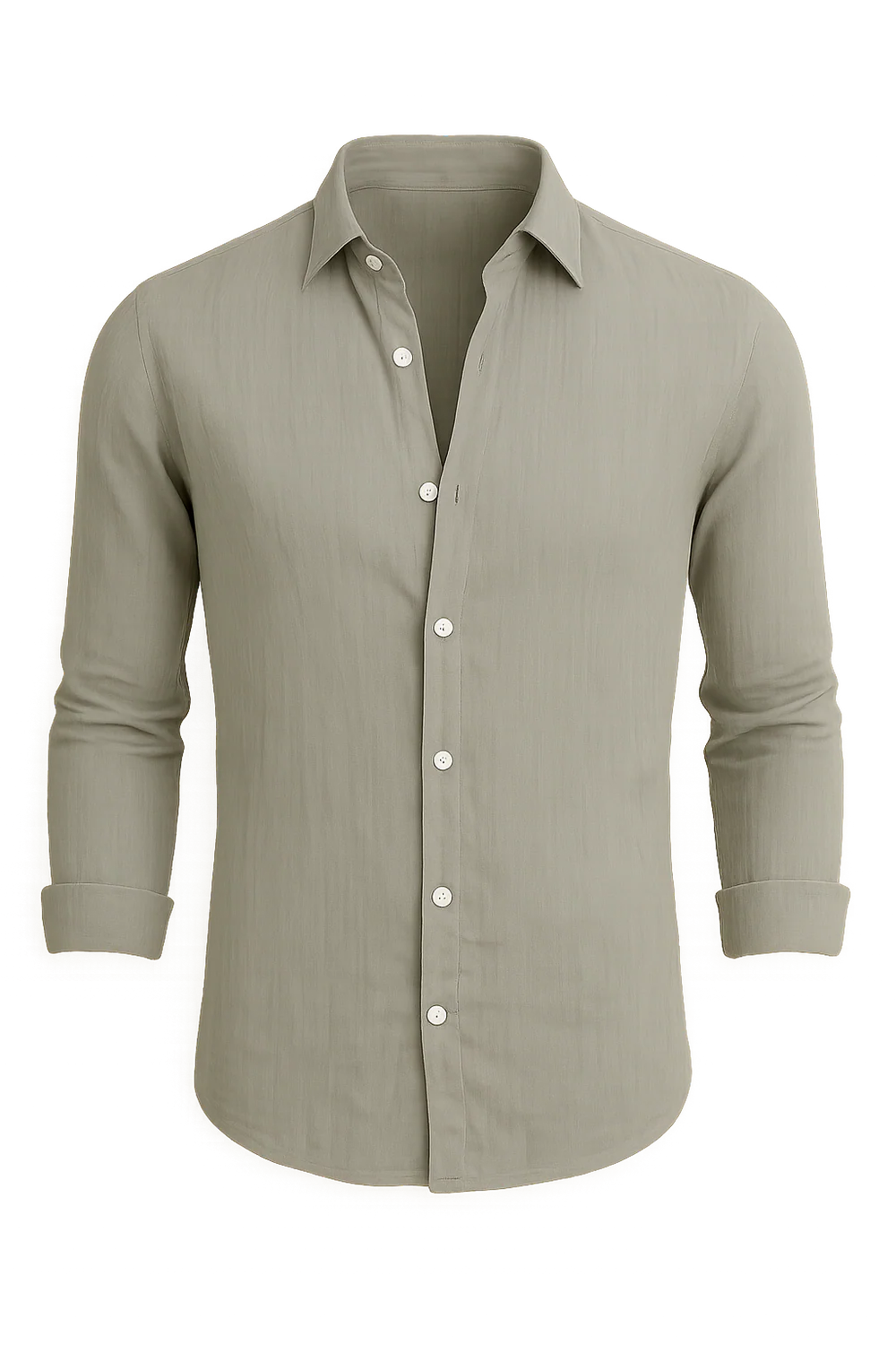 Chemise d'Été Tendance pour Homme – Gris