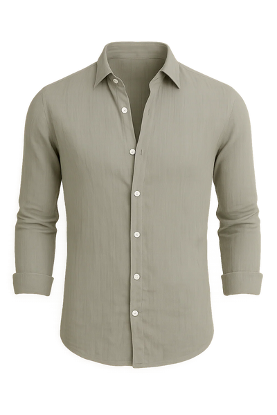 Chemise d'Été Tendance pour Homme – Gris
