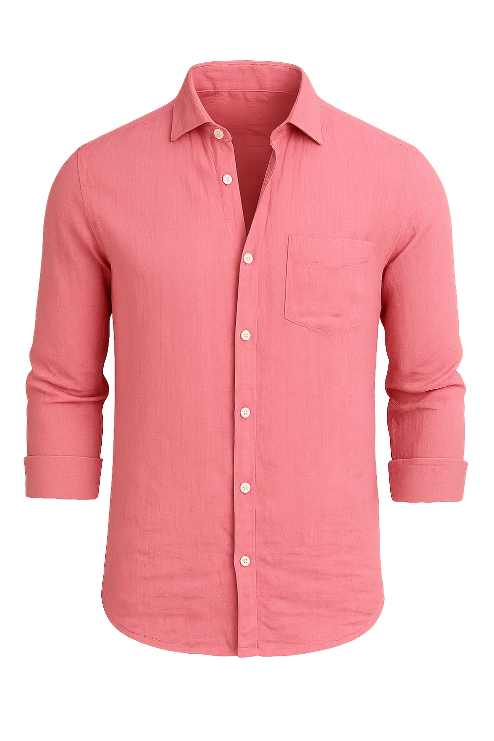 Chemise d'Été Tendance pour Homme – Rose