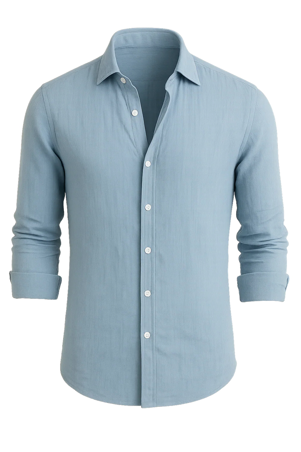 Chemise d'Été Tendance pour Homme – Bleu clair