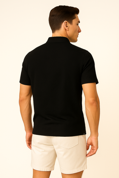 Polo Tendance d'Été pour Homme – Noir