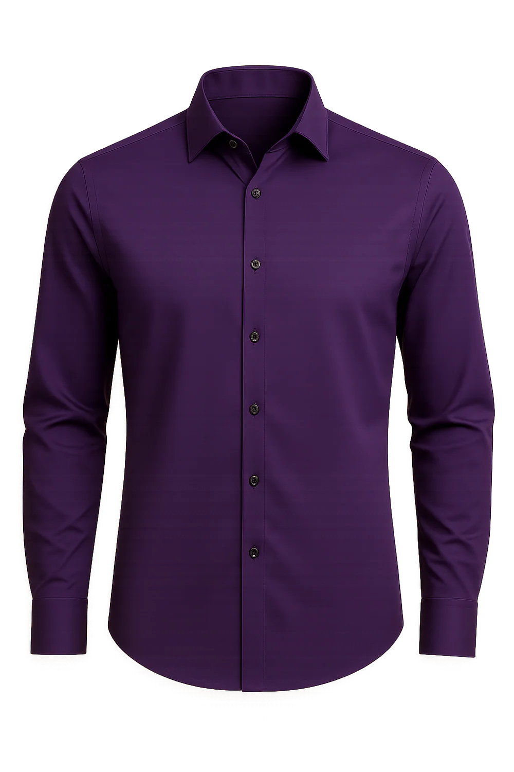 Chemise Classique Extensible et Infroissable pour Homme – Violette