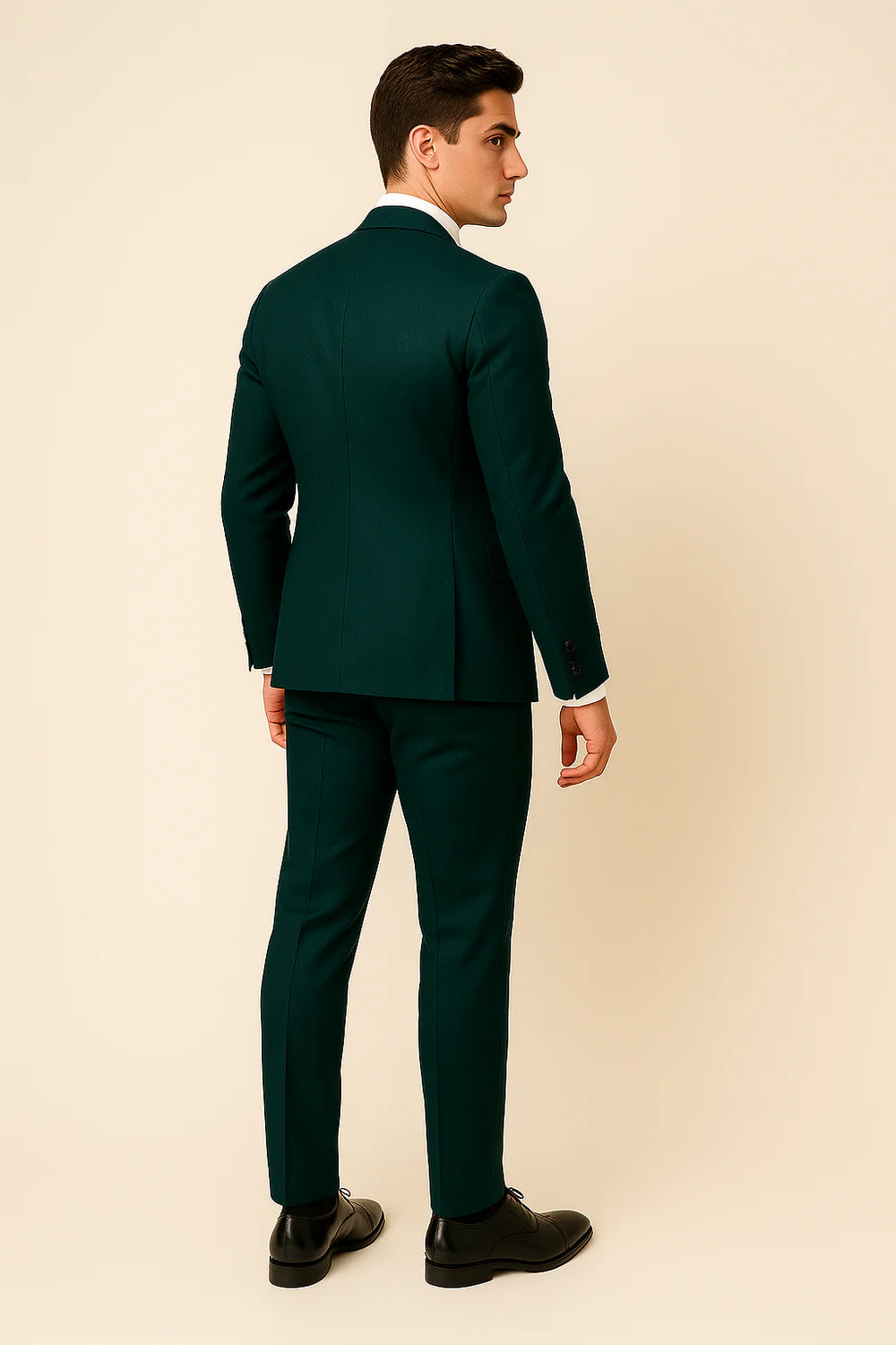 Ensemble Formel Classique 3 Pièces pour Homme – Vert