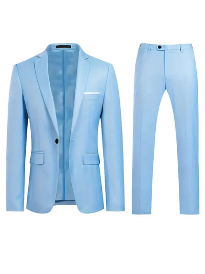 Costume Classique de Bureau pour Homme – Bleu