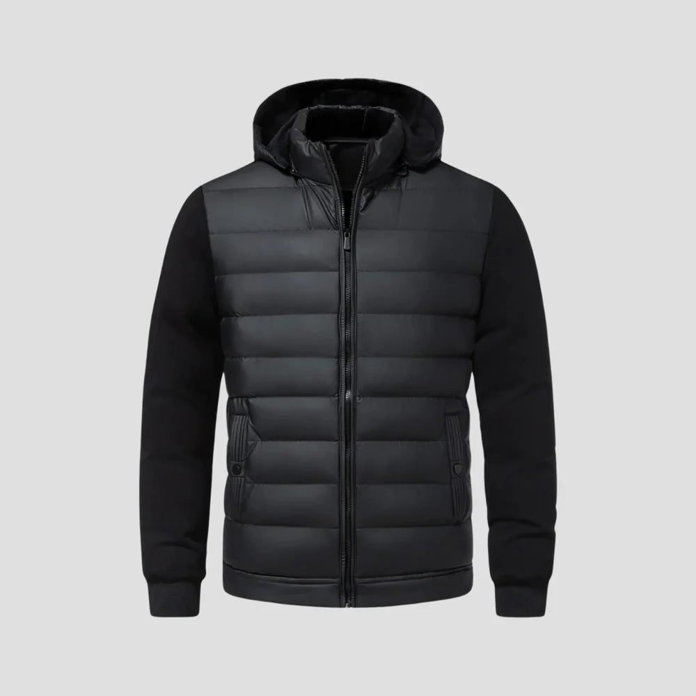Blouson Bombardier pour Homme – Zippé avec Capuche et Poches
