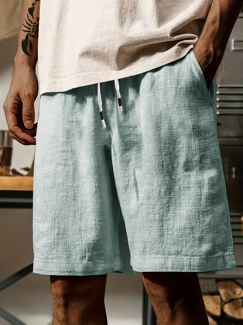 Short d'Été Décontracté au Style Moderne pour Homme – Vert