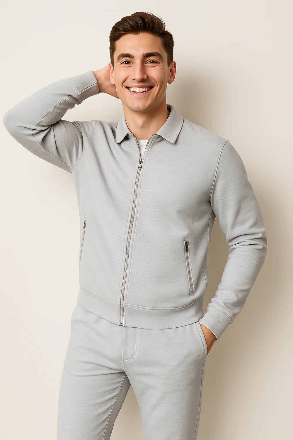 Ensemble Estival Tendance pour Homme – Gris