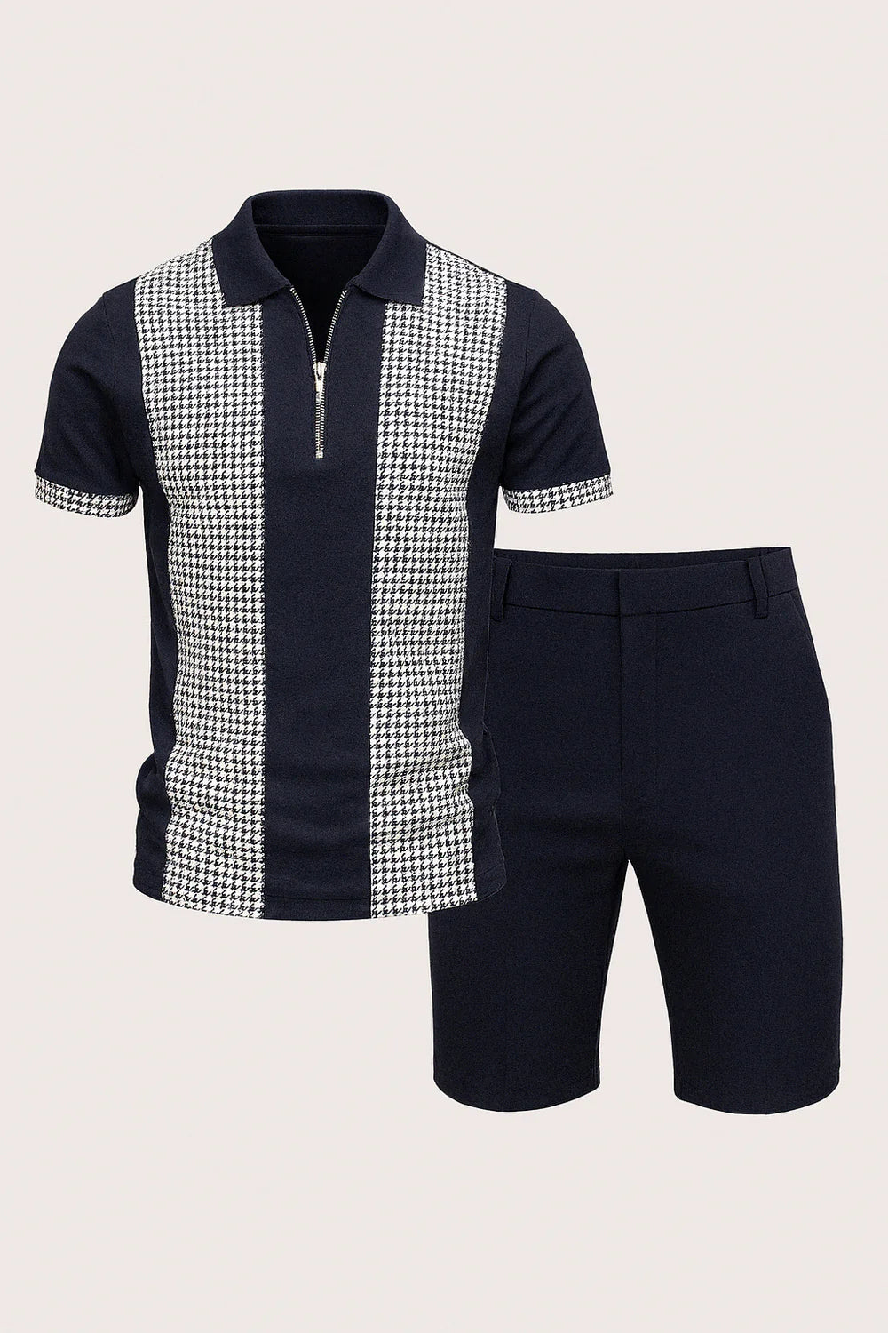 Ensemble Tendance pour Homme pour l'Été – Rayé bleu