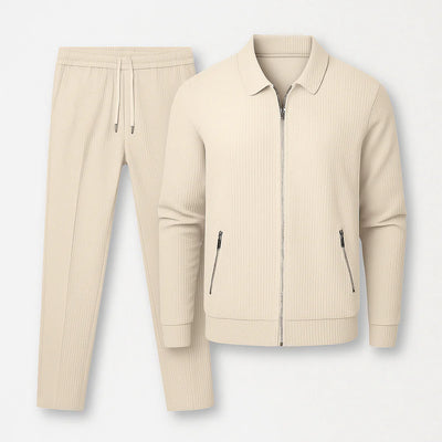 Ensemble Estival Tendance pour Homme – Beige