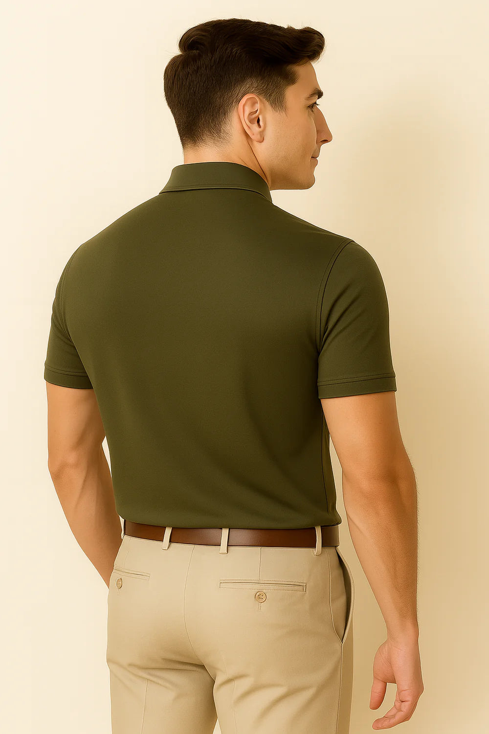 Polo pour Homme au Style Classique – Vert