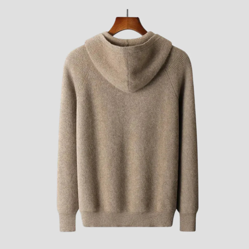 Pull Zippé Classique pour Homme – Fermeture Complète Quotidienne