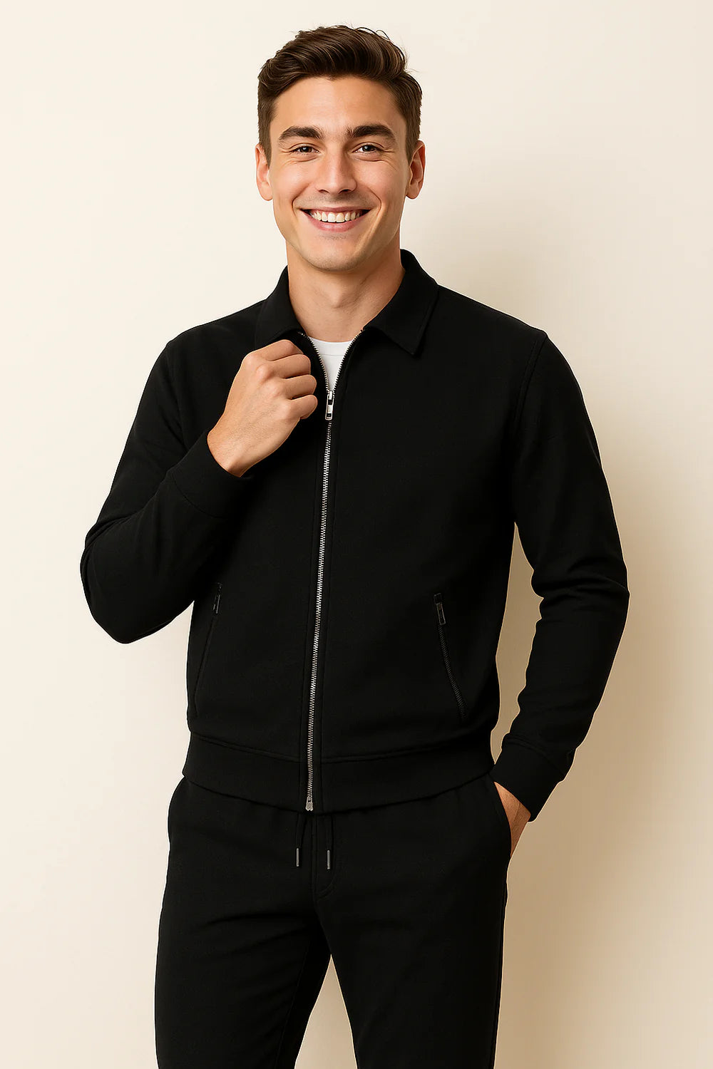 Ensemble Estival Tendance pour Homme – Noir