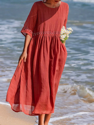 Robe de plage d'été de style moderne pour femmes