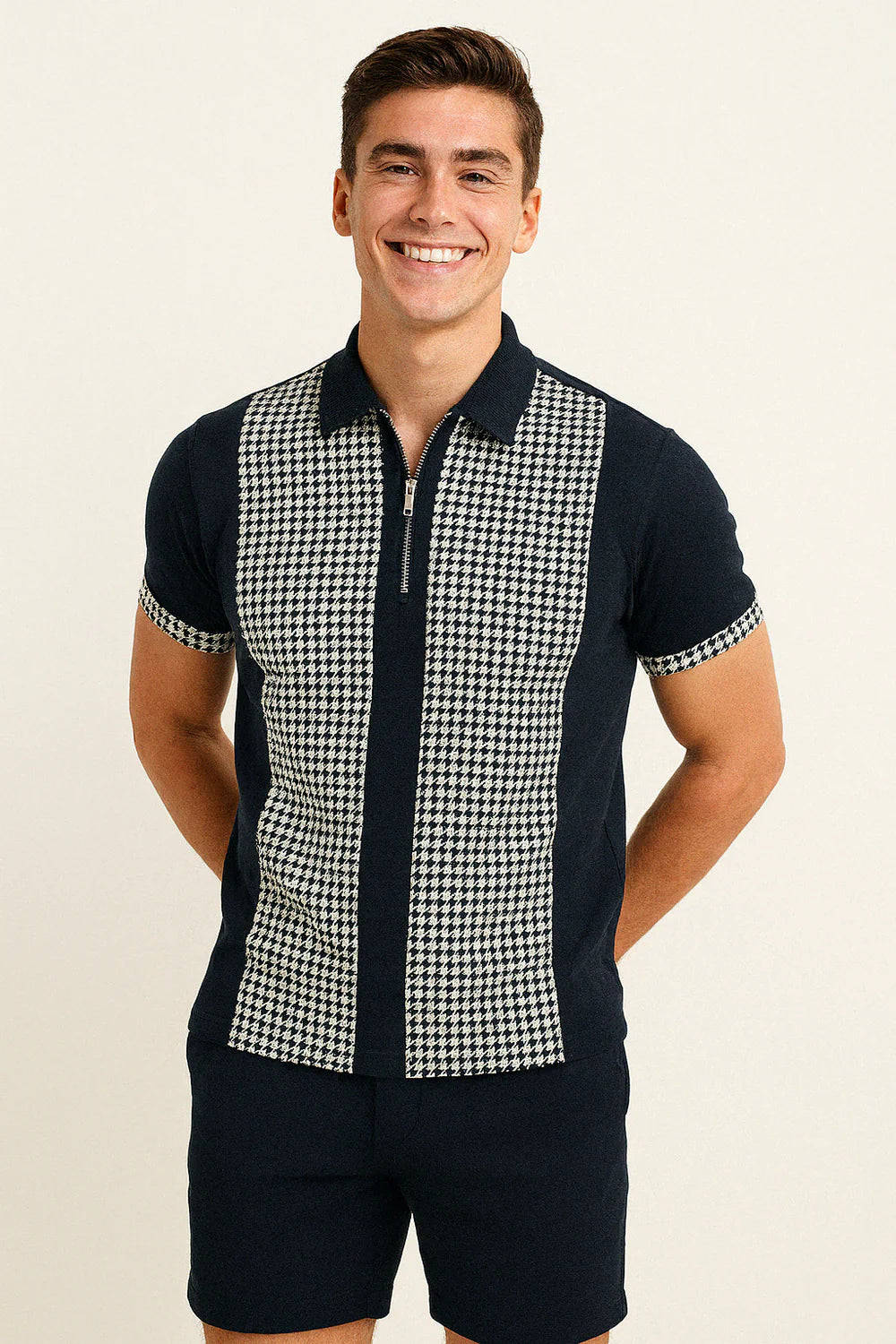 Ensemble Tendance pour Homme pour l'Été – Rayé bleu