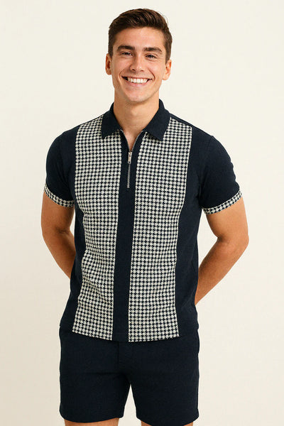 Ensemble Tendance pour Homme pour l'Été – Rayé bleu
