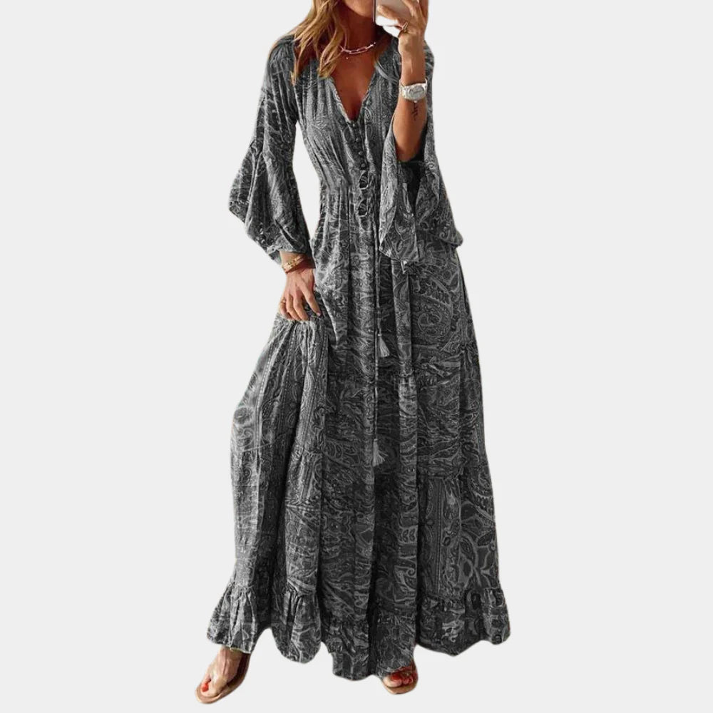 Robe d'été moderne et colorée Boho pour femmes