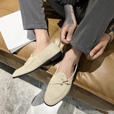 Mocassins à enfiler de style moderne pour hommes