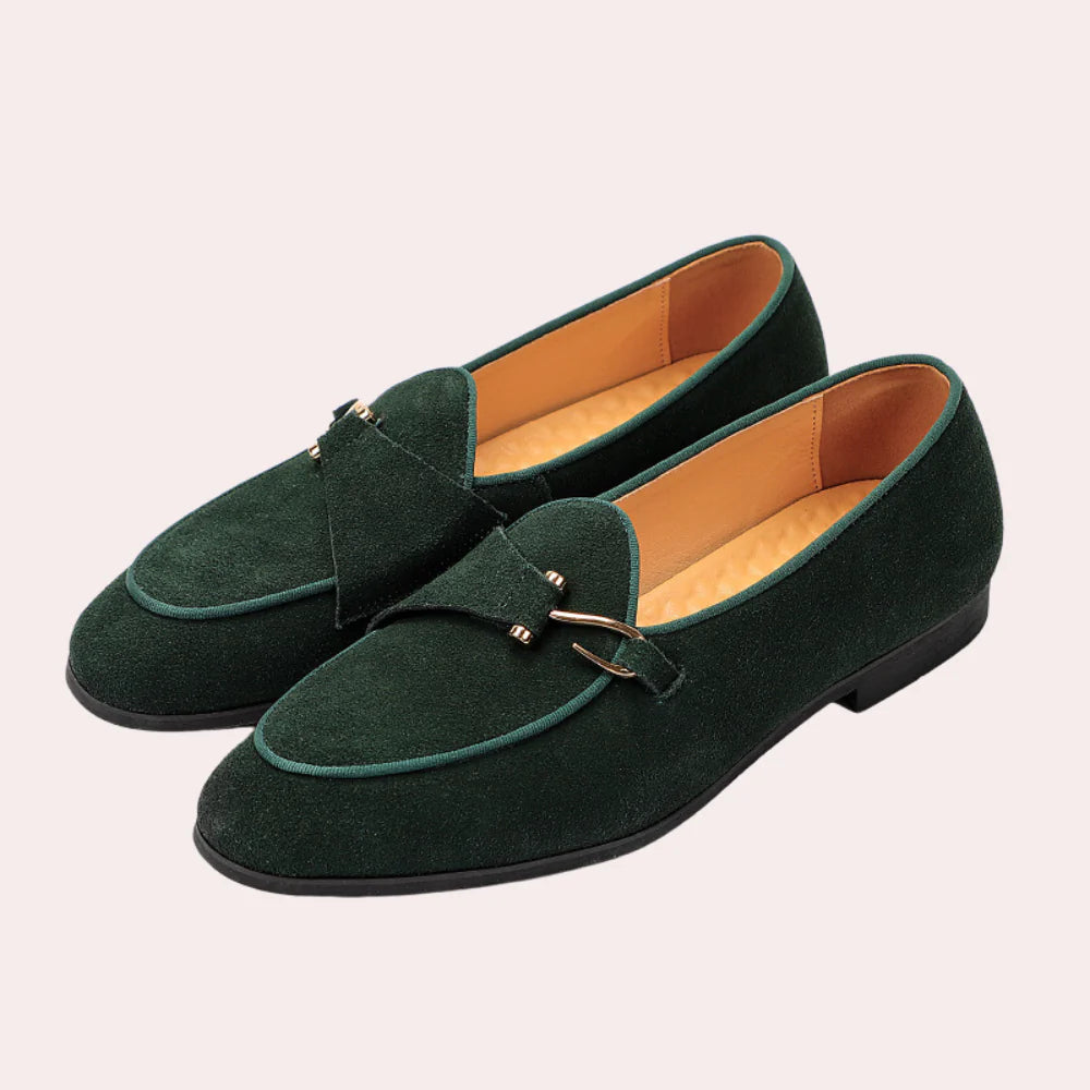 Mocassins à enfiler de style moderne pour hommes
