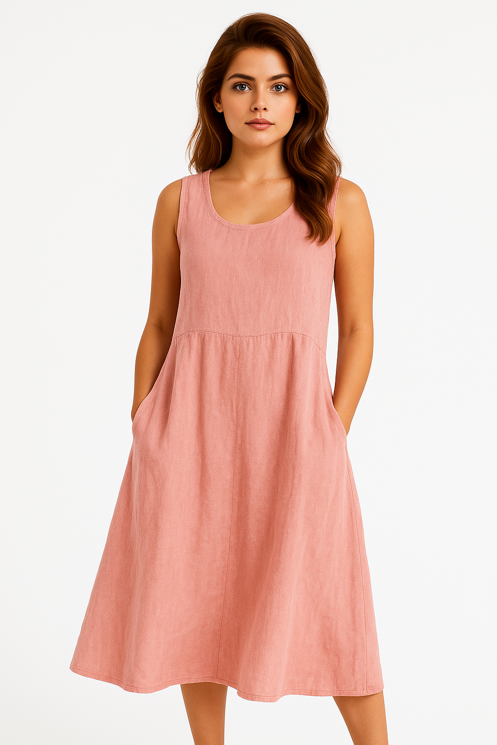Robe d'été de style moderne aux couleurs pastel pour femmes