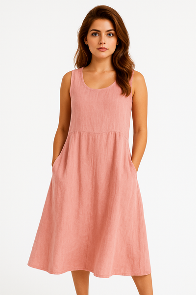 Robe d'été de style moderne aux couleurs pastel pour femmes