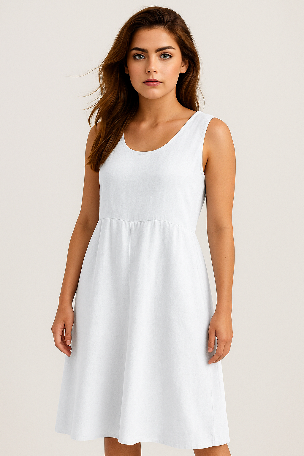 Robe d'été de style moderne aux couleurs pastel pour femmes