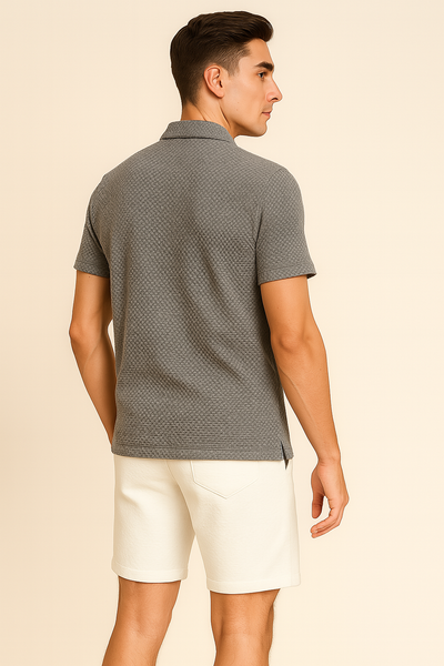 Polo Tendance d'Été pour Homme – Gris